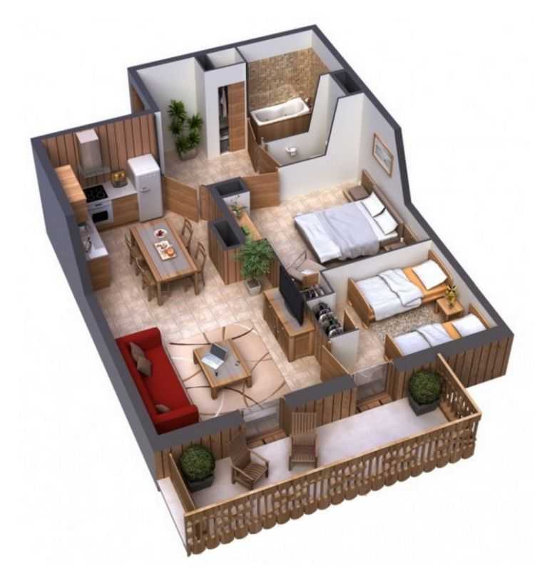 Идеи планировки 3-х комнатной квартиры