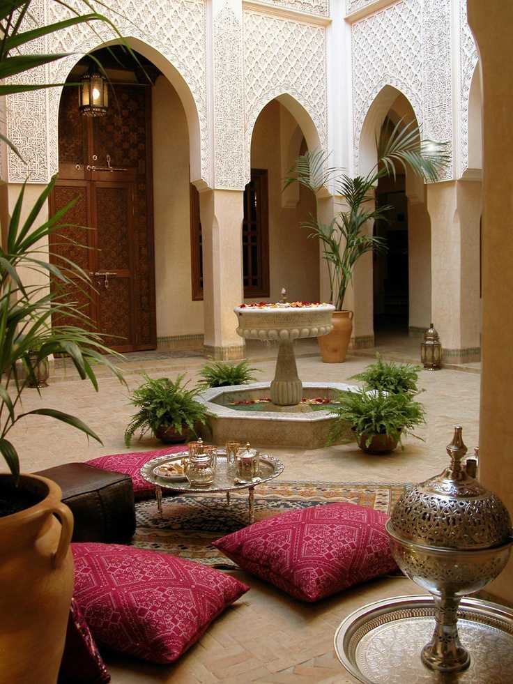 Мавританский стиль в архитектуре, в интерьере и в саду