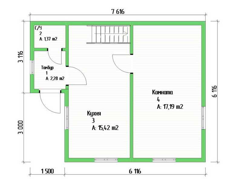 Каркасный дом 6 на 4 м: проект конструкции размером 6х4 своими руками - пошаговая инструкция, чертеж «каркасника» с габаритами 4х6, устройство каркаса