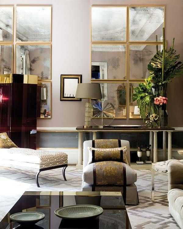 Зеркала в гостиной — 110 фото примеров готовых вариантов оформления и красивых сочетаний для гостиной
