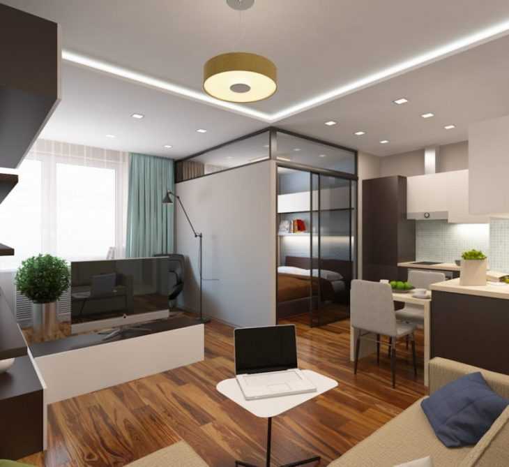 Дизайн квартиры-студии площадью 31-35 кв. м. (55 фото): проект студии 31-35 метров, планировка кухни-гостиной