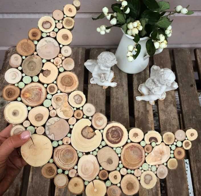 Пол из деревянных спилов: как сделать своими руками