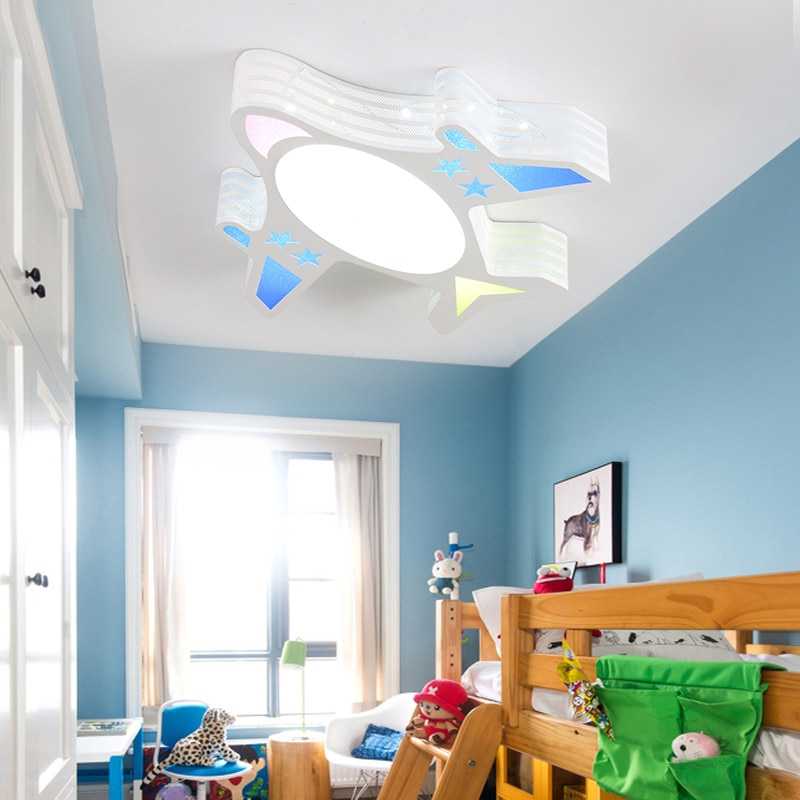 Как организовать правильное освещение детской комнаты?
