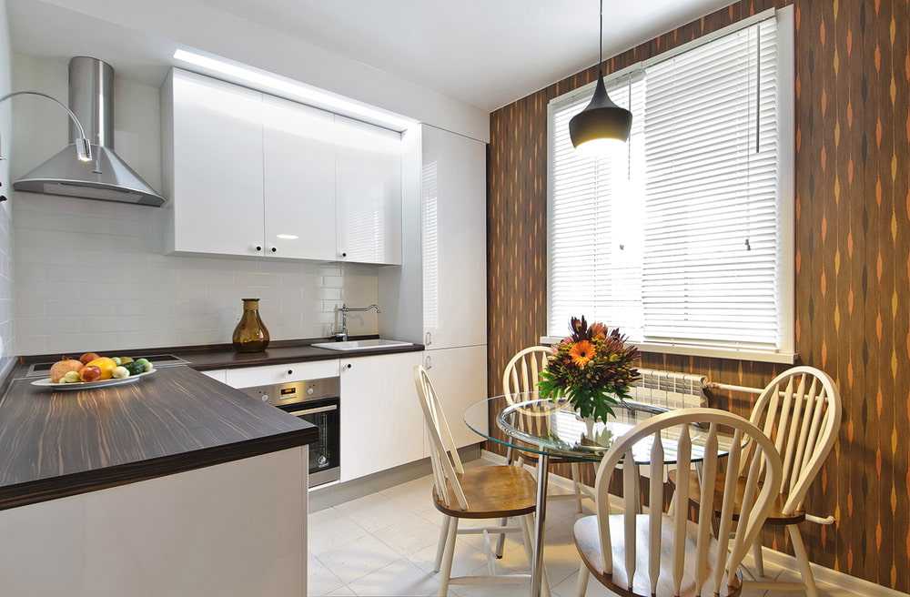 Дизайн интерьера кухни 9 кв метров: фото идей и проектов планировки и оформления