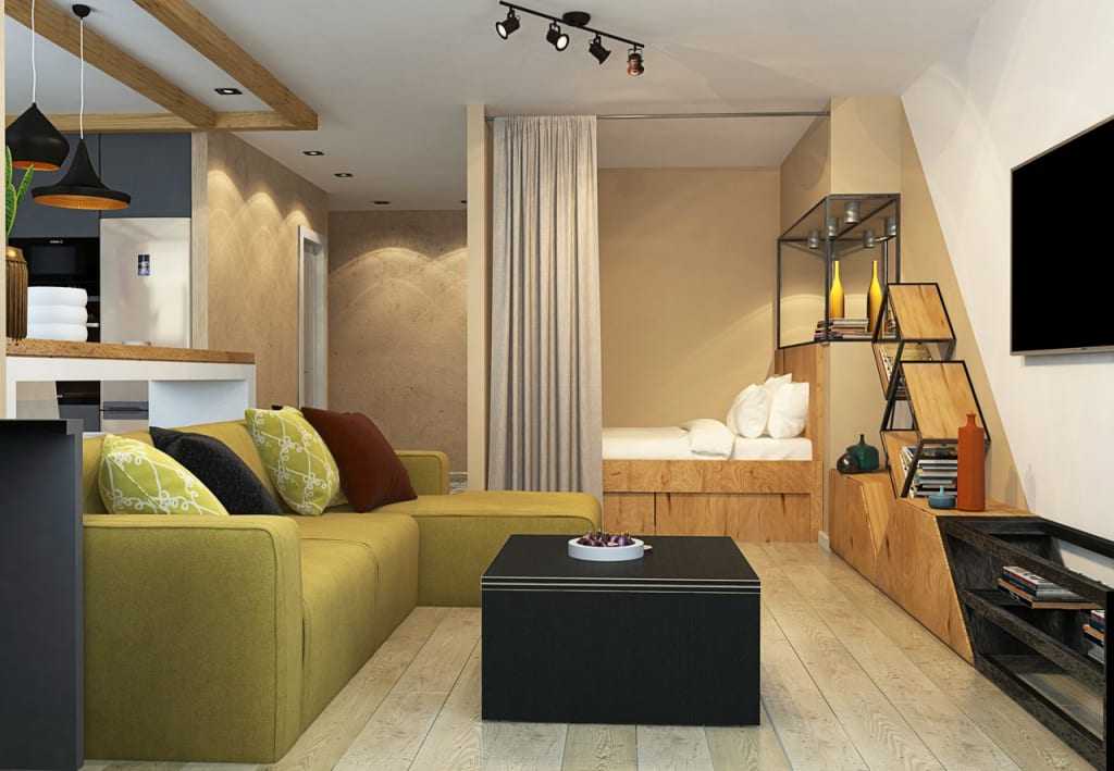 Дизайн спальни 18 кв. м, варианты планировки и зонирования. Как подобрать стиль, цветовую гамму и мебель Как провести зонирование интерьера комнаты с балконом Как осуществить ремонт и планировку прямоугольной спальни-зала