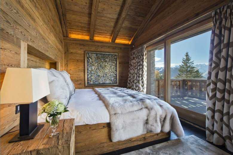 Спальня в стиле шале – альпийский шик у тебя дома + 56 фото