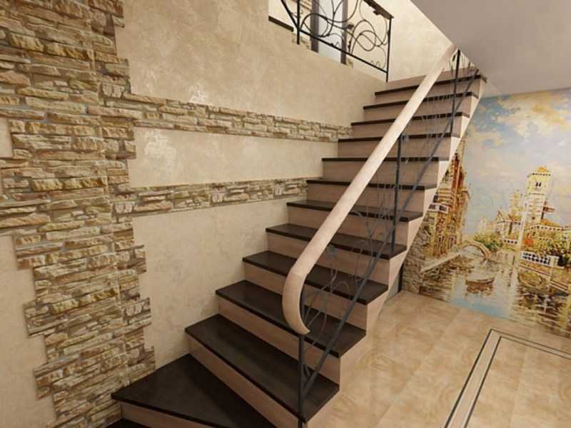 Лестницы в гостиной (67 фото): дизайн интерьера гостиной с лестницей на второй этаж вдоль стены. виды лестниц в зале дома и на даче