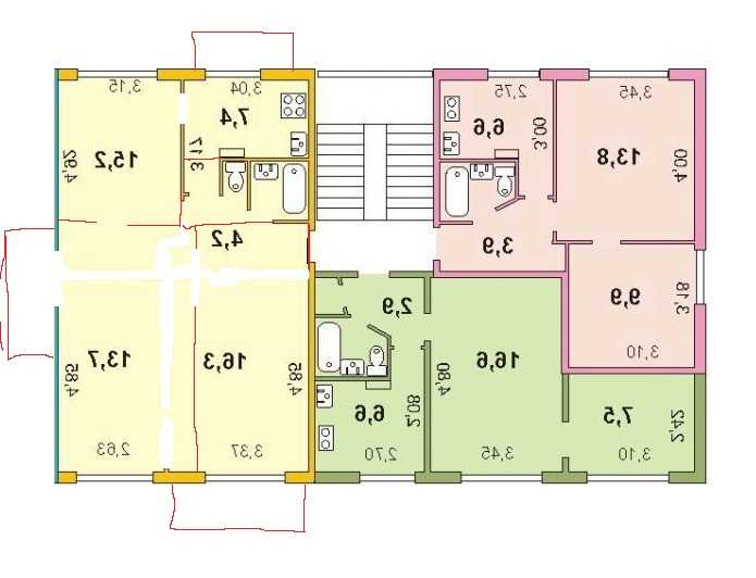 Планировка двухкомнатной квартиры (41 фото): распашонка и друге виды расположения комнат в 2-х комнатной квартире в панельном доме, типы планировки в «новостройках»