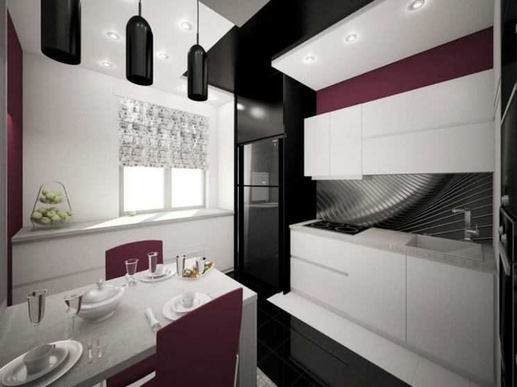 Дизайн кухни 9 кв м, фото дизайна интерьера, варианты планировки маленькой кухни