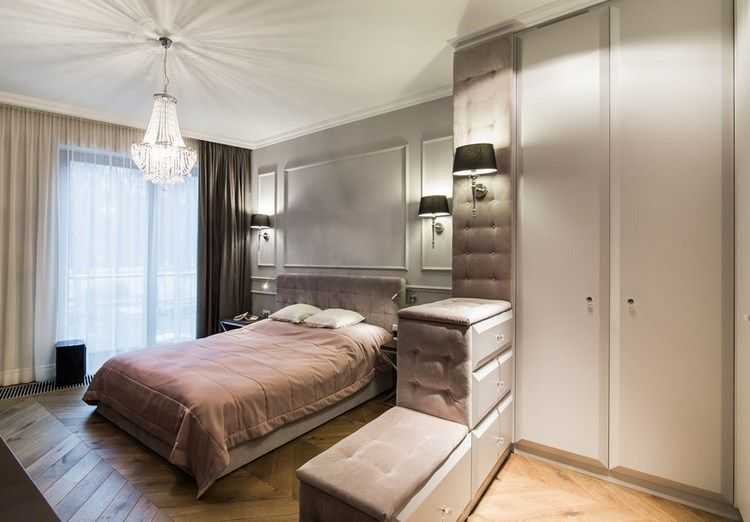 Дизайн спальни 20 кв. м (79 фото): проект интерьера спальни-зала, особенности планировки и правила обустройства