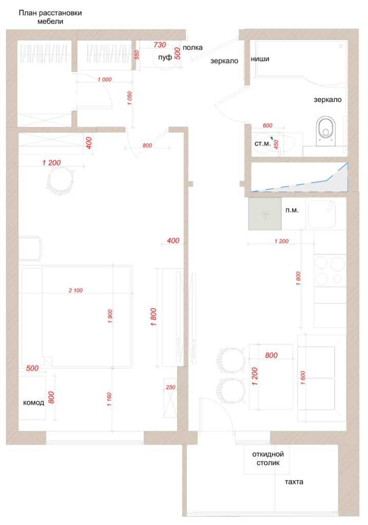 Особенности планировки квартиры 65 кв. м: фото дизайна и планировка
