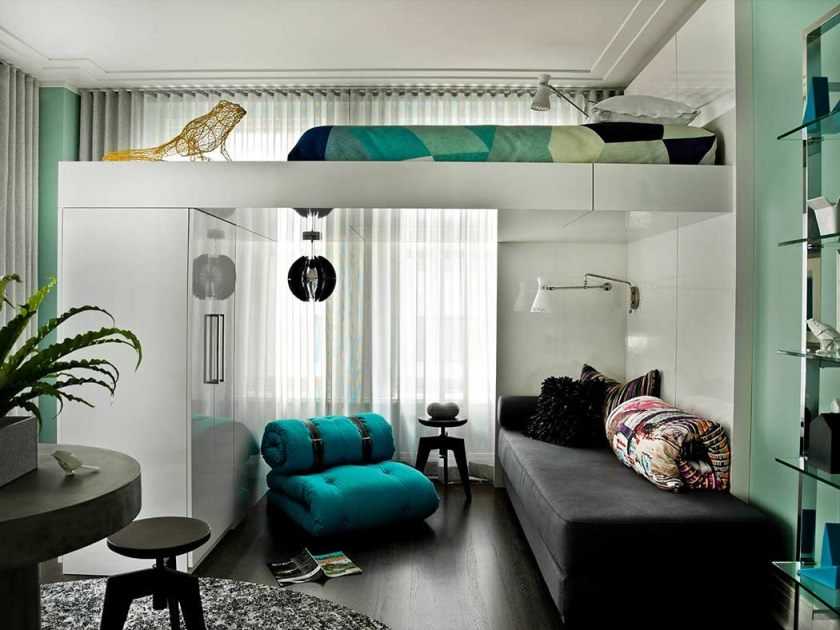 Дизайн маленьких спален (119 фото): интерьеры небольших помещений, малогабаритные комнаты, идеи оформления и планировки