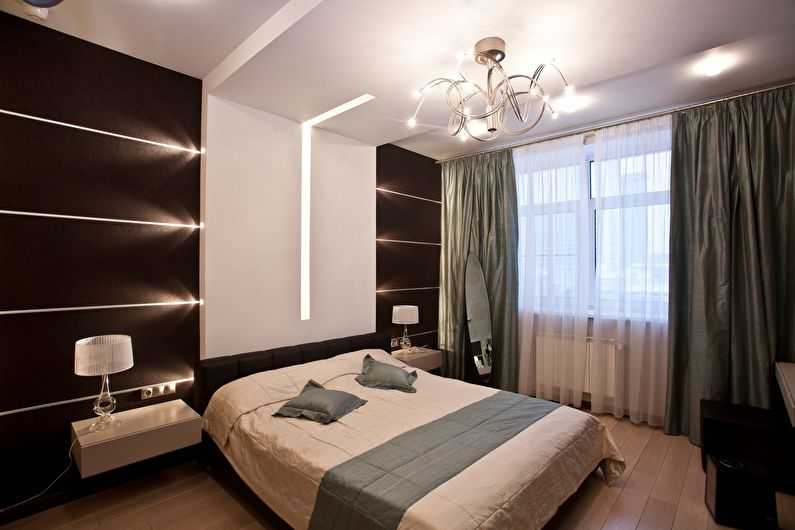 Необычный дизайн спальни 13 кв. м: фото, способы оформления интерьера
