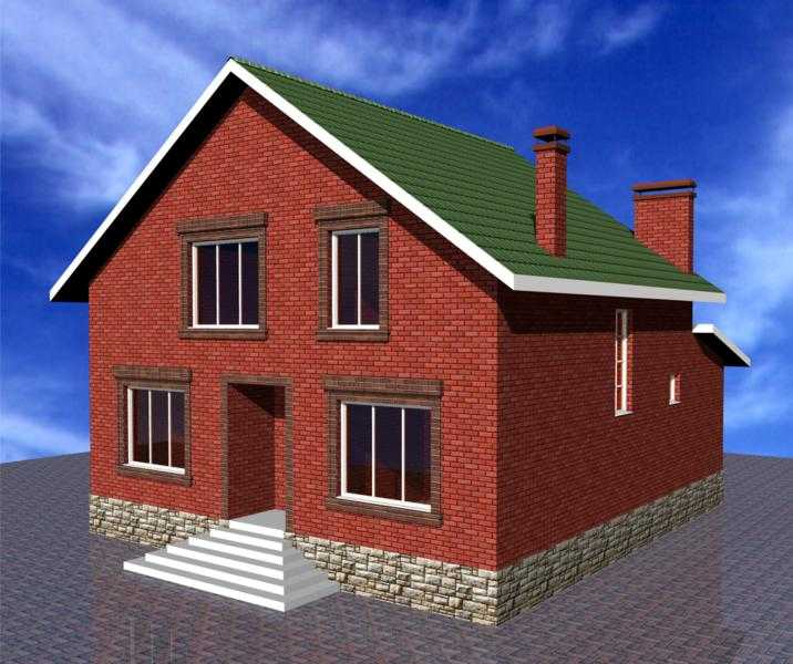 Фундамент под кирпичный дом: двухэтажный, выбор и устройство, глубина ленточного фундамента, фото