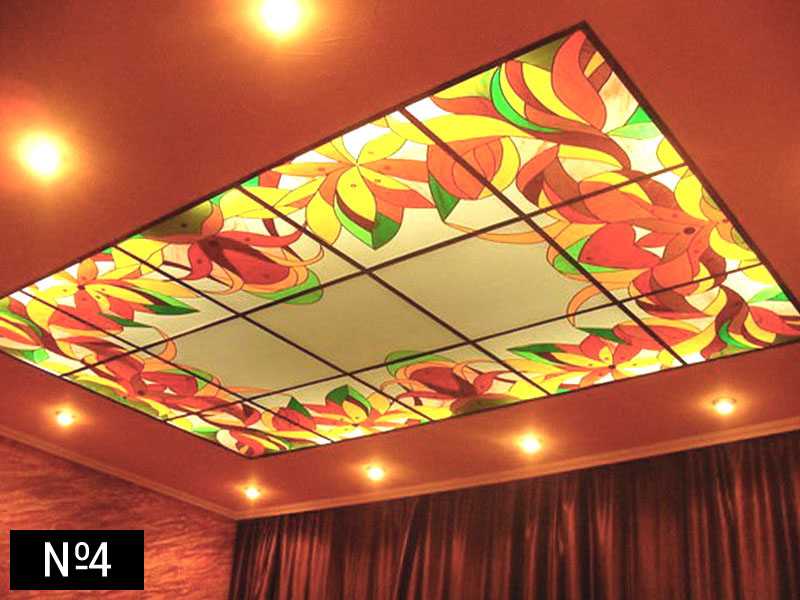 Потолки стеклянные: подвесные потолки из стекла, оргстекла с подсветкой, прозрачный, матовый кассетный потолок