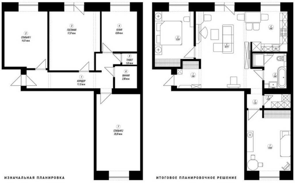 Хрущевка 3 х комнатная квартира планировка: дизайн-проект трехкомнатной квартиры