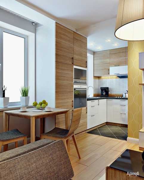 Планировка кухни-гостиной (85 фото): дизайн-проект совмещенных комнат, совмещение столовой и зала в доме