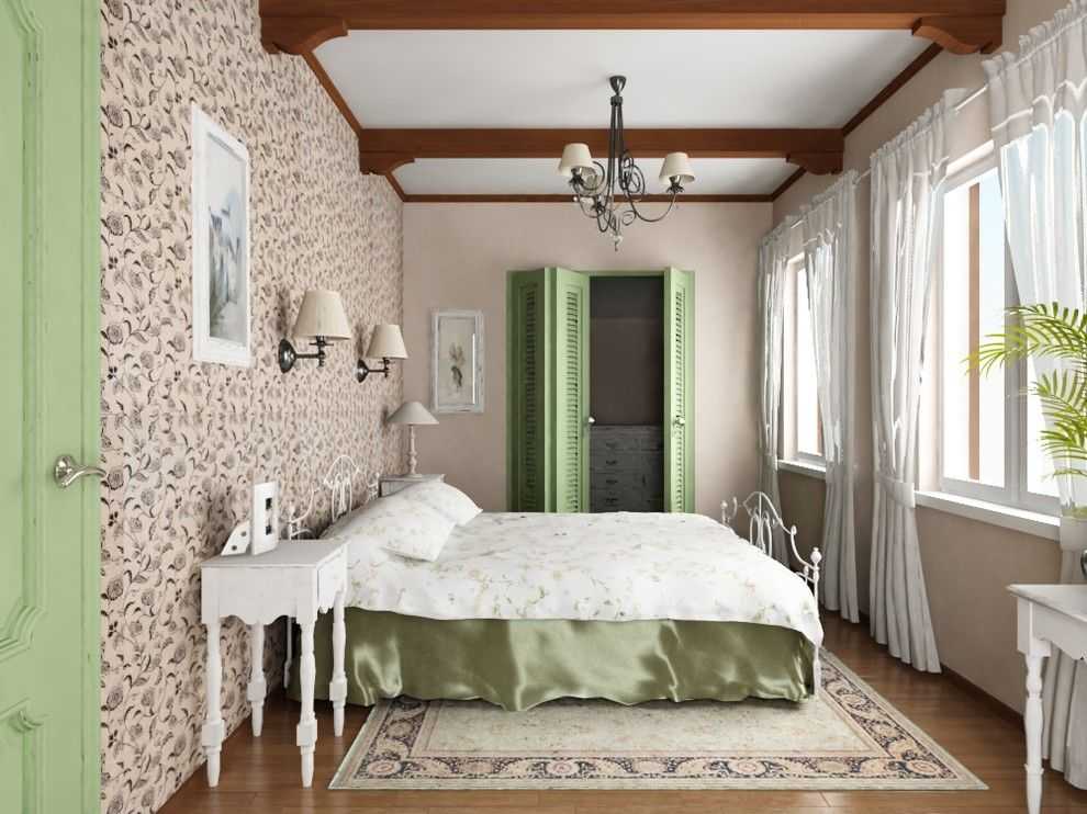 Спальня в стиле кантри (73 фото): идеи дизайна интерьера, как выбрать мебель