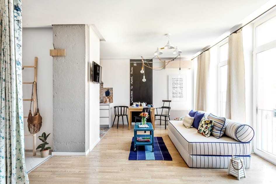 100 лучших идей дизайна: однокомнатная квартира 40 кв.м. на фото