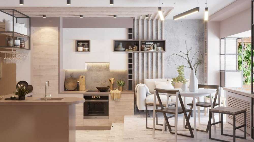 Освещение в однокомнатной квартире: как сделать современный дизайн-проект подсветки светодиодами потолка в квартире-студии
