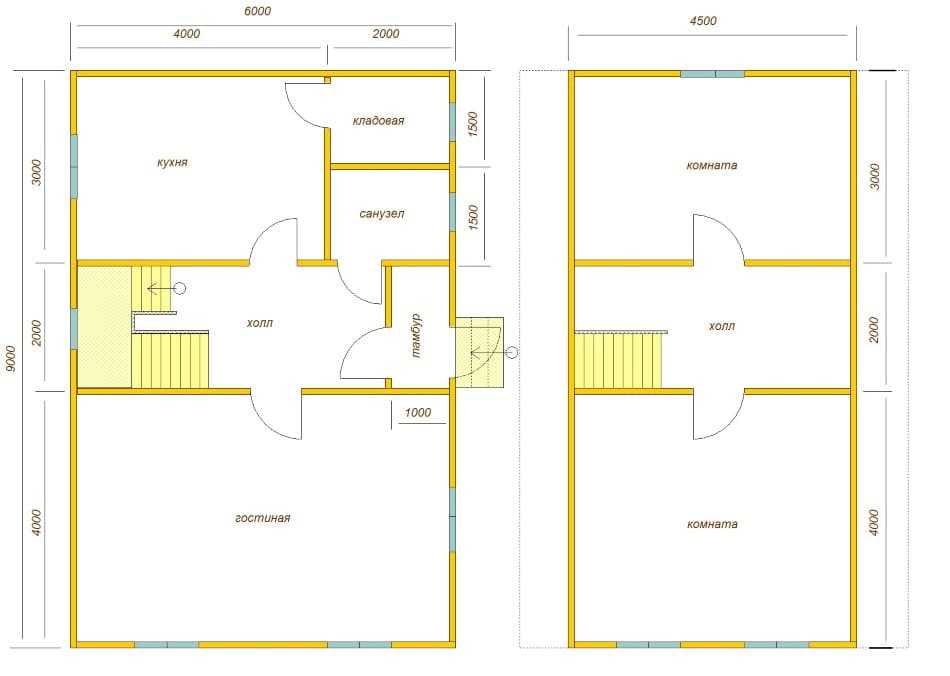 Дома с мансардой из пеноблоков: простые проекты и планировка пространства