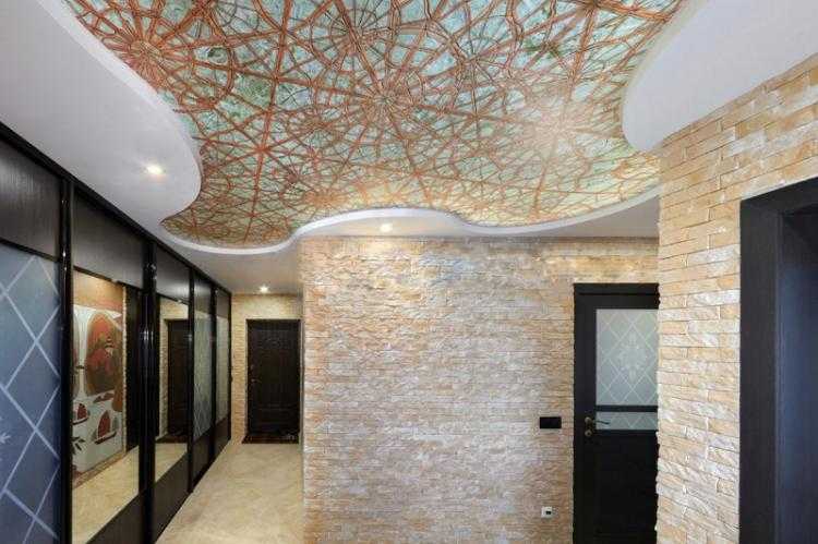 Парящий натяжной потолок: виды по конструкции, форме, материалу, дизайн, цвет, фото в интерьере