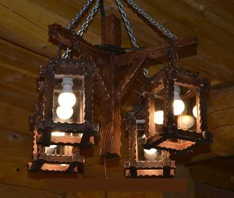 Все для уюта: деревянные светильники в интерьере [модели 2019]