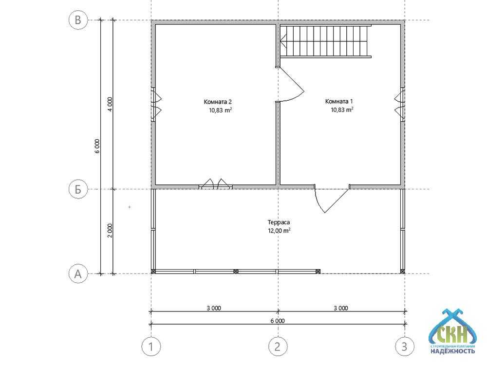 Каркасный дом 6 на 4 м: проект конструкции размером 6х4 своими руками - пошаговая инструкция, чертеж «каркасника» с габаритами 4х6, устройство каркаса