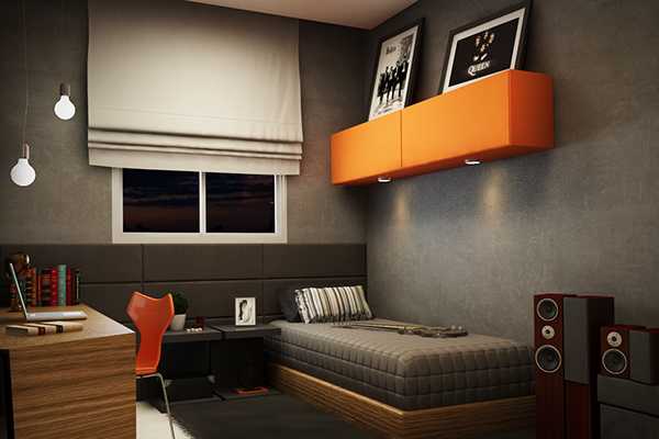 Дизайн интерьера мужской комнаты: особенности и стили