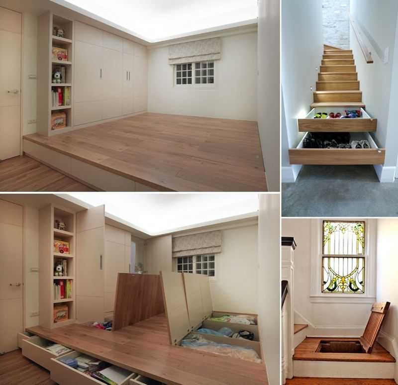 7 способов экономить пространство в маленькой квартире