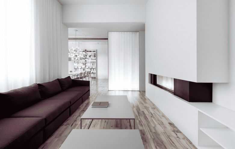 Дизайн квартиры в стиле минимализм (52 фото)