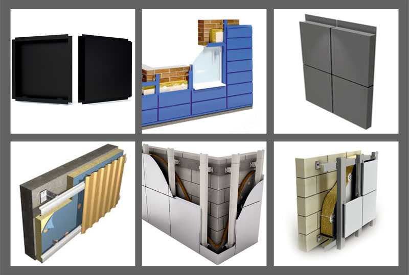 Панели для вентилируемых фасадов: размер, облицовка, монтаж