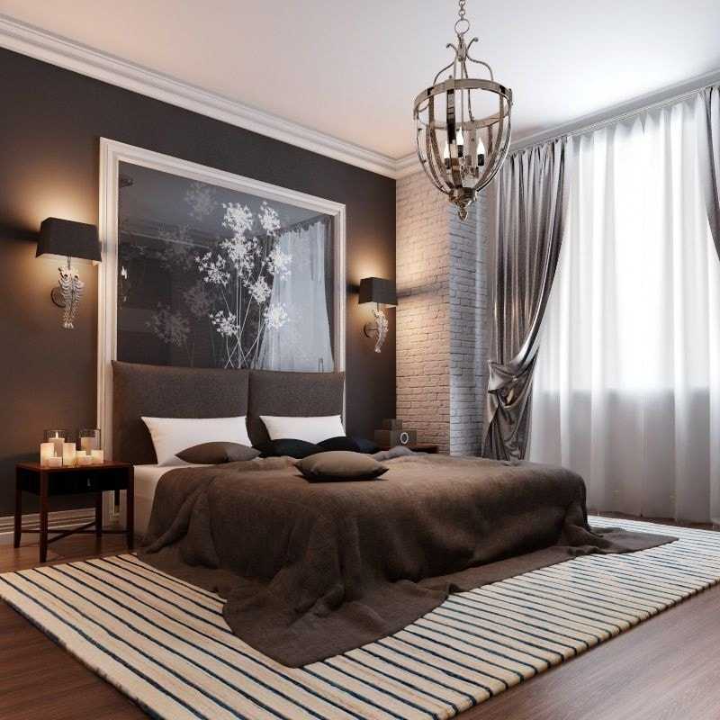 Современная спальня в белых тонах: 125+(фото) дизайна интерьера