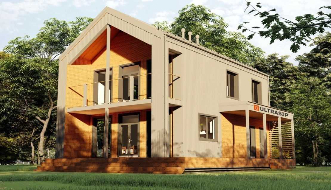 Проект и планировка дачного дома 4х6 с чертежами
