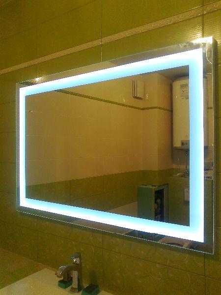 Зеркало с подсветкой как элемент декора в интерьере
