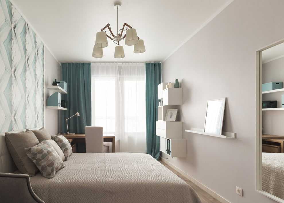 Дизайн узкой спальни в хрущевке: 30 фото с реальными примерами