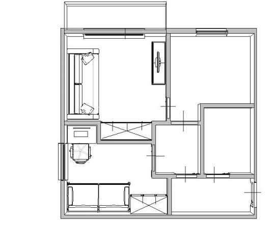47 фото-вариантов оригинального дизайна однокомнатной квартиры-хрущевки 30 кв. м