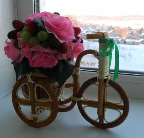 Как сделать декоративный велосипед своими руками для цветов