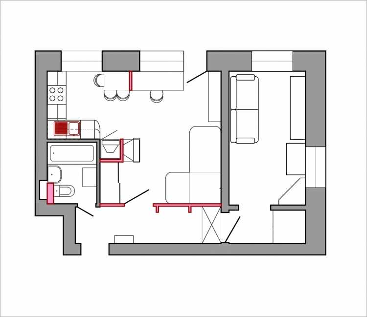 Чудесное преображение хрущевки: перепланировки и дизайн 2-комнатной квартиры