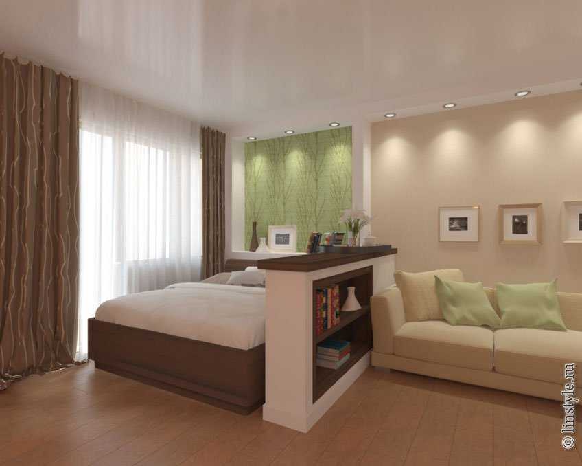 Дизайн спальни-гостиной 16 кв. м (44 фото): интерьер одной комнаты 16 квадратов, метров