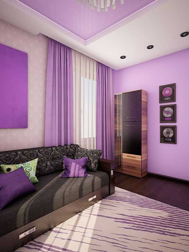 Фиолетовая и сиреневая ванная: сочетания, отделка, мебель, сантехника и декор