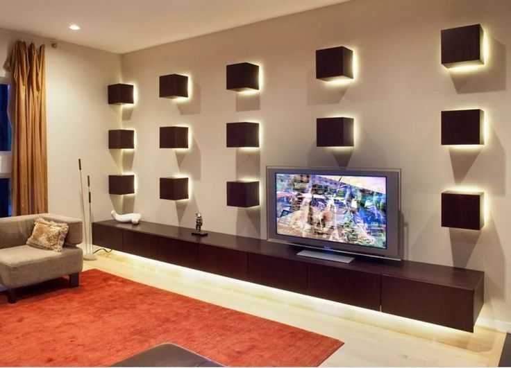 Как оформить стену вокруг телевизора: 5 дизайн-решений - рама для телевизора из багета а - запись пользователя алина (id1597303) в сообществе дизайн интерьера