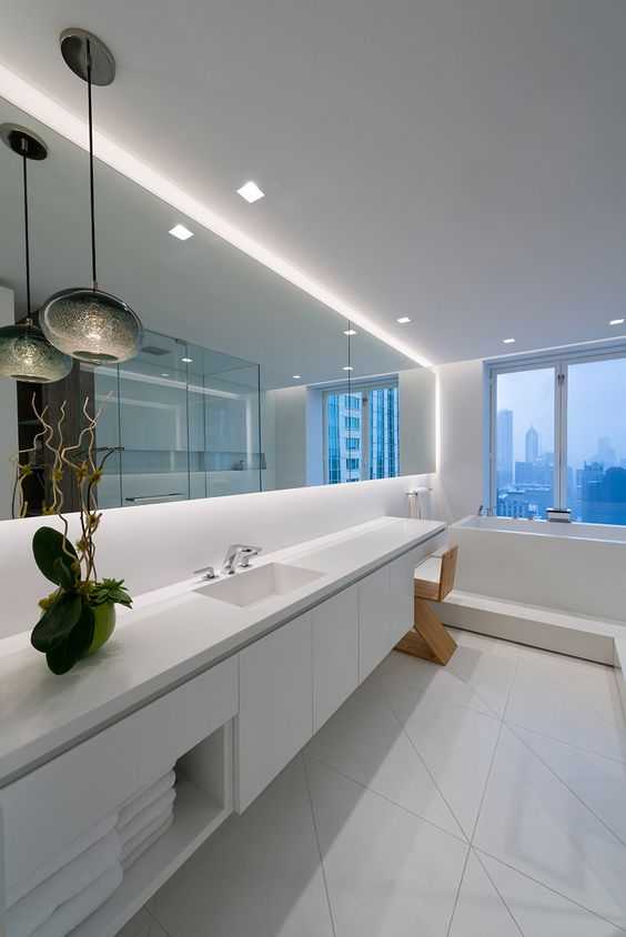 Правильное освещение в ванной комнате для вашей красоты - законы элегантности