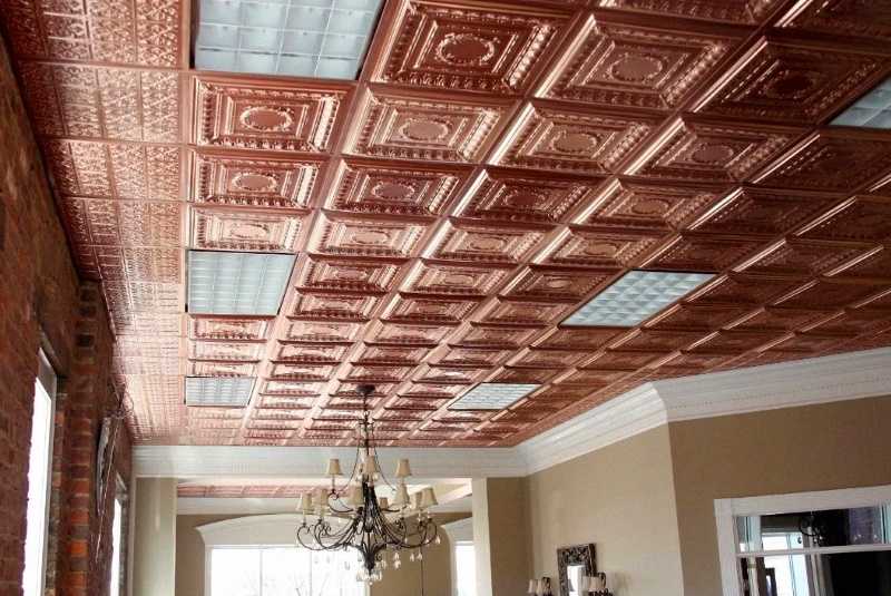 Обновляем обстановку — перекрашиваем потолок из пенопластовой плитки