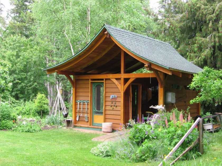 Щитовой дачный домик – в чем особенности садовых домов такого типа, почему они подходят для дачи Как обустроить эконом-домики для дачного участка
