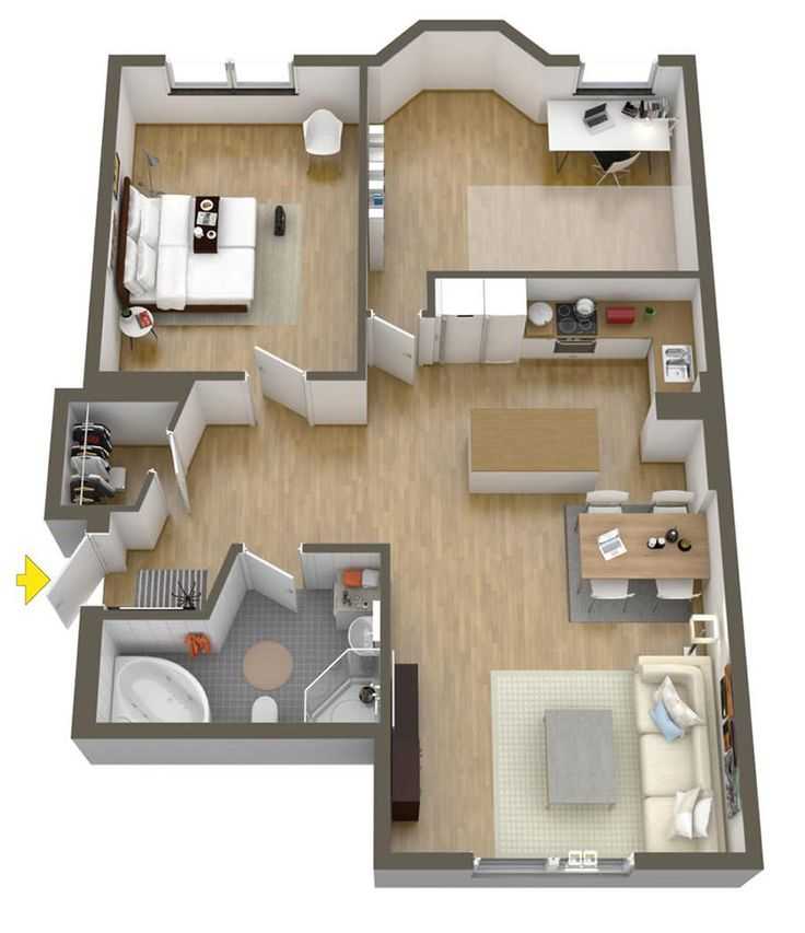 Планировка 3 комнатной квартиры - 115 реальных фото проектов и советы дизайнеров по оформлению квартир