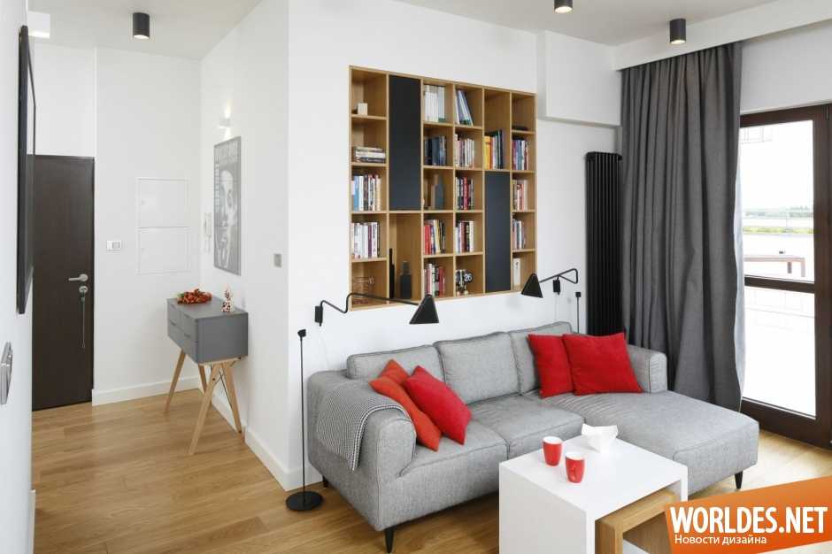 Дизайн однокомнатной квартиры: 6 шагов с реальными фото