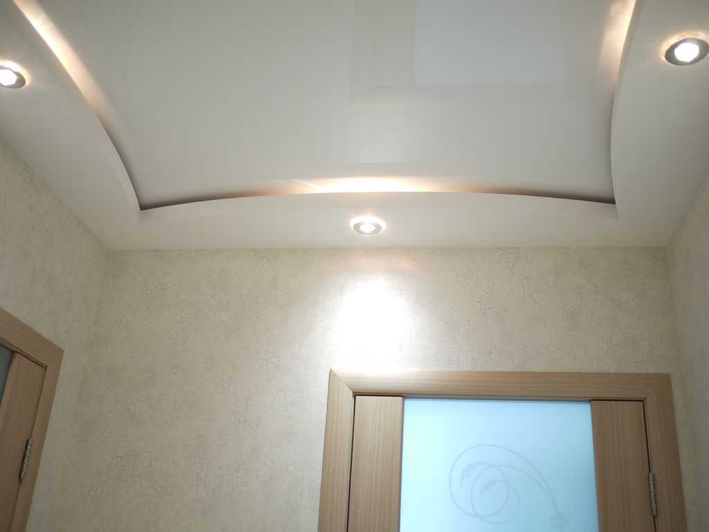 Дизайн подвесных потолков из гипсокартона в квартире: фото