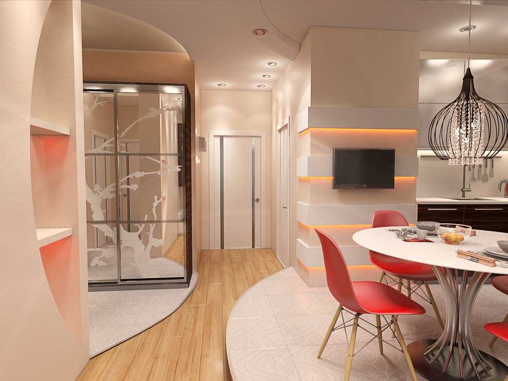 Дизайн однокомнатной квартиры 2021: 6 шагов с реальными фото