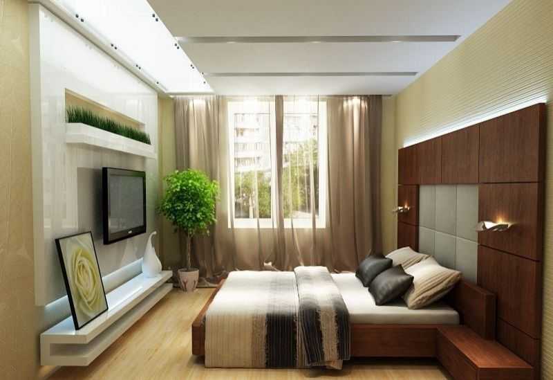 Спальня 14 кв. м.: 110 фото хорошо обставленных современных просторных спален